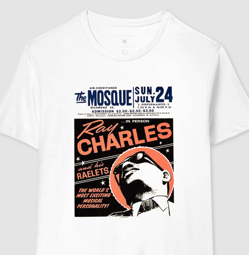 Camiseta Ray Charles