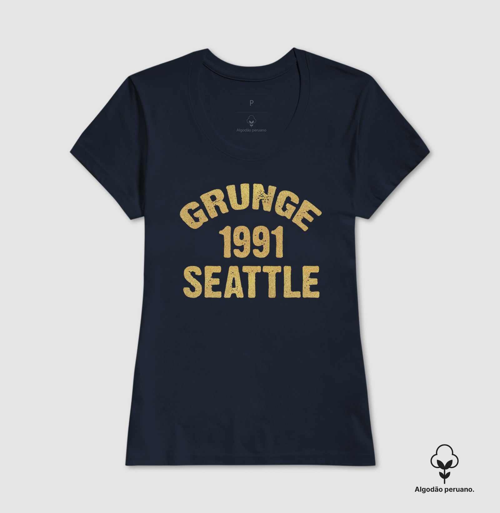 Camiseta do Grunge