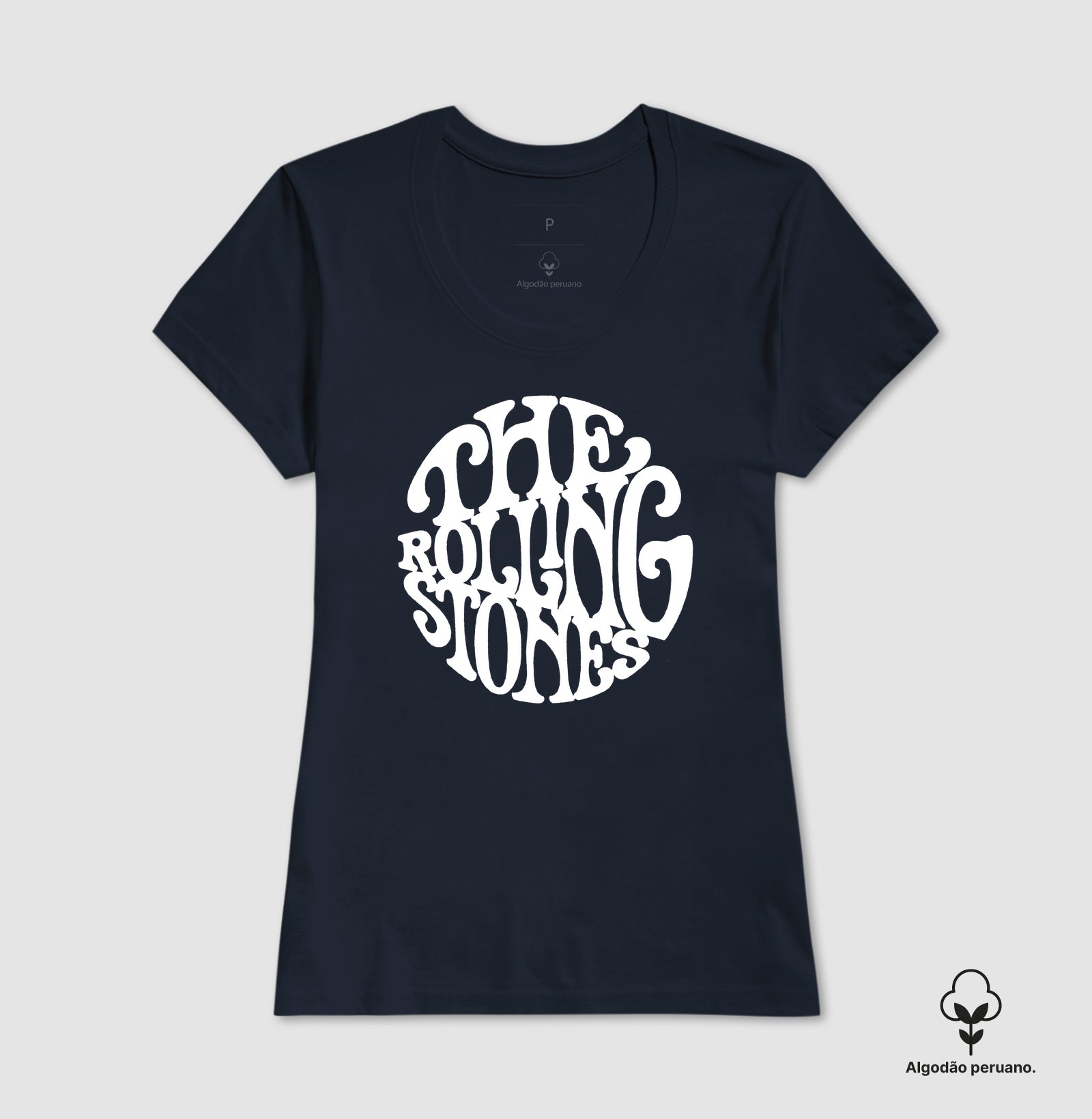 Camiseta dos Rolling Stones