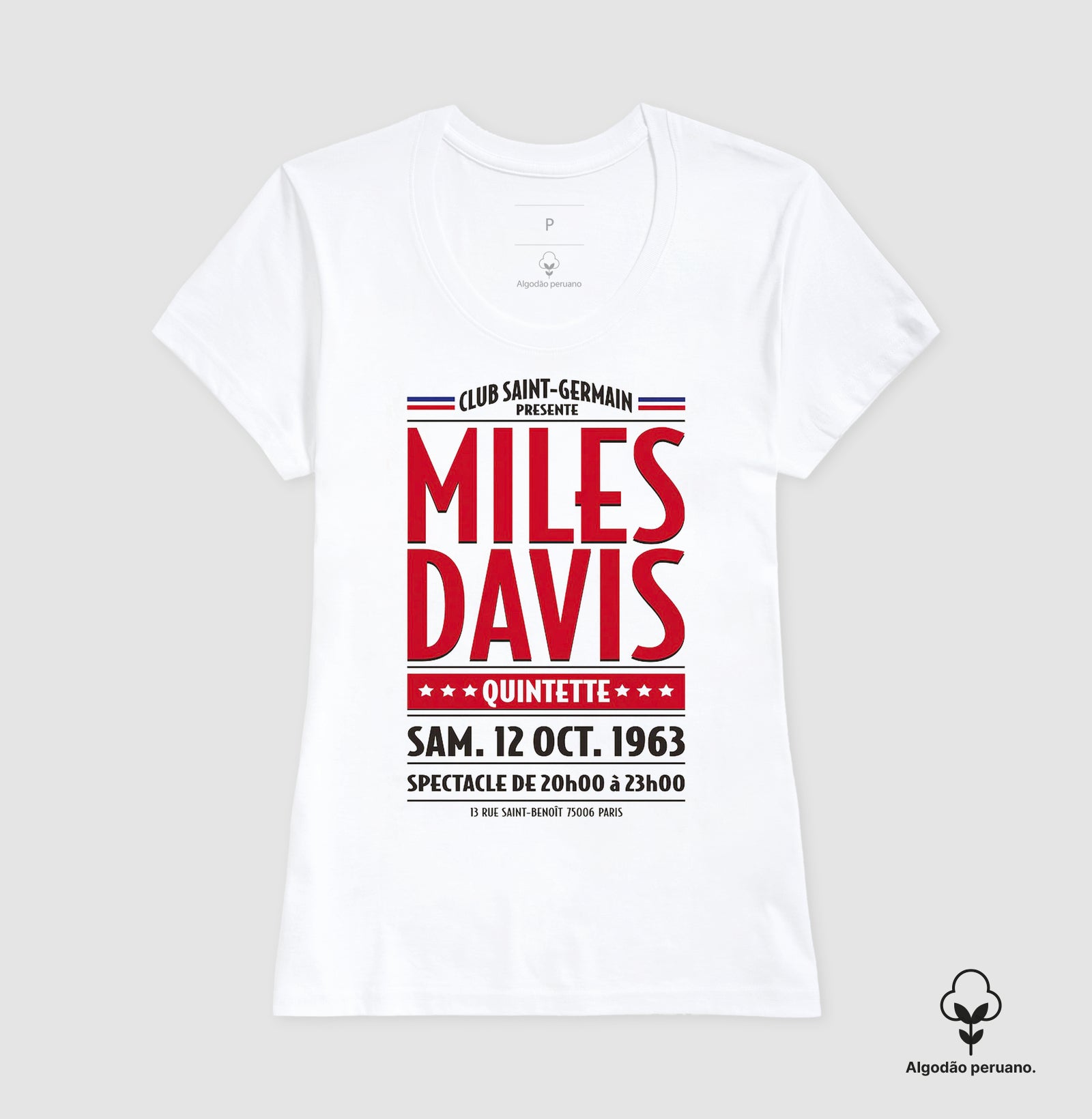 Camiseta Miles na França