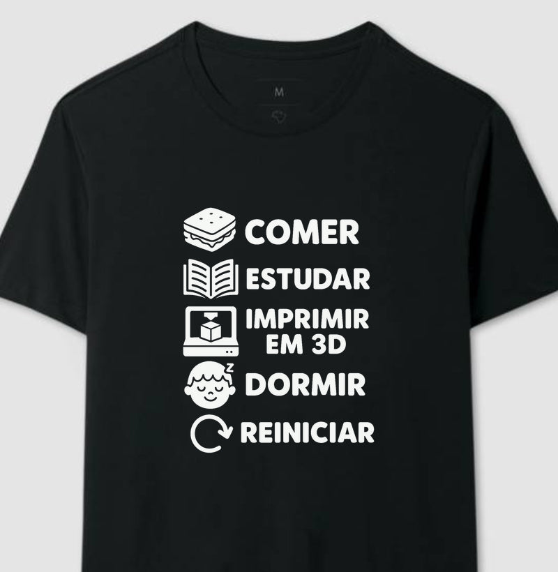 Camisetin Impressoa 3D