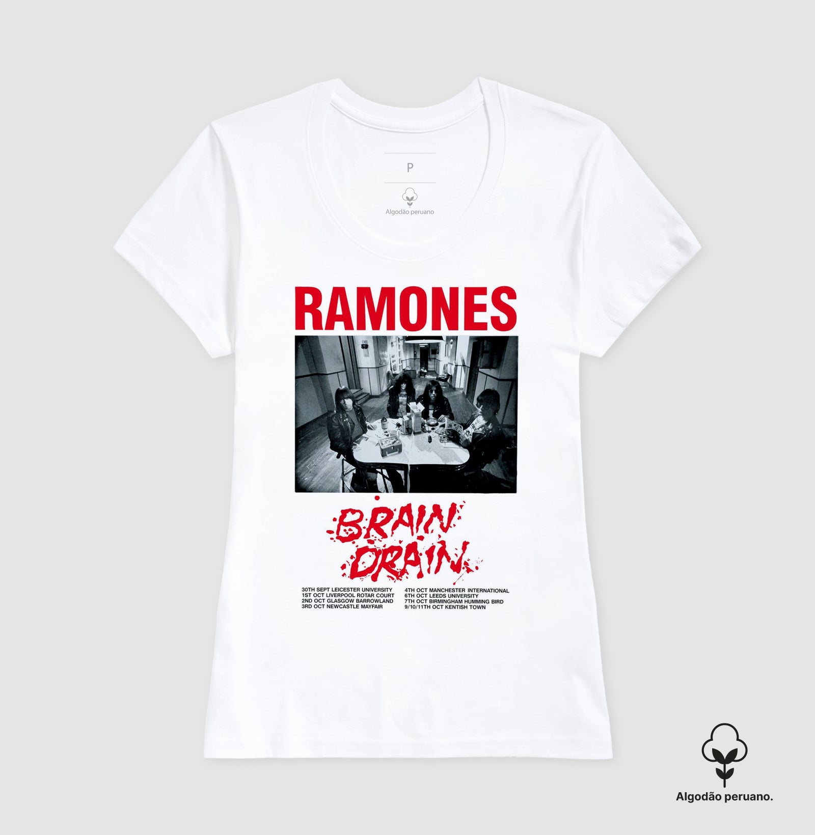 Camiseta do Ramones