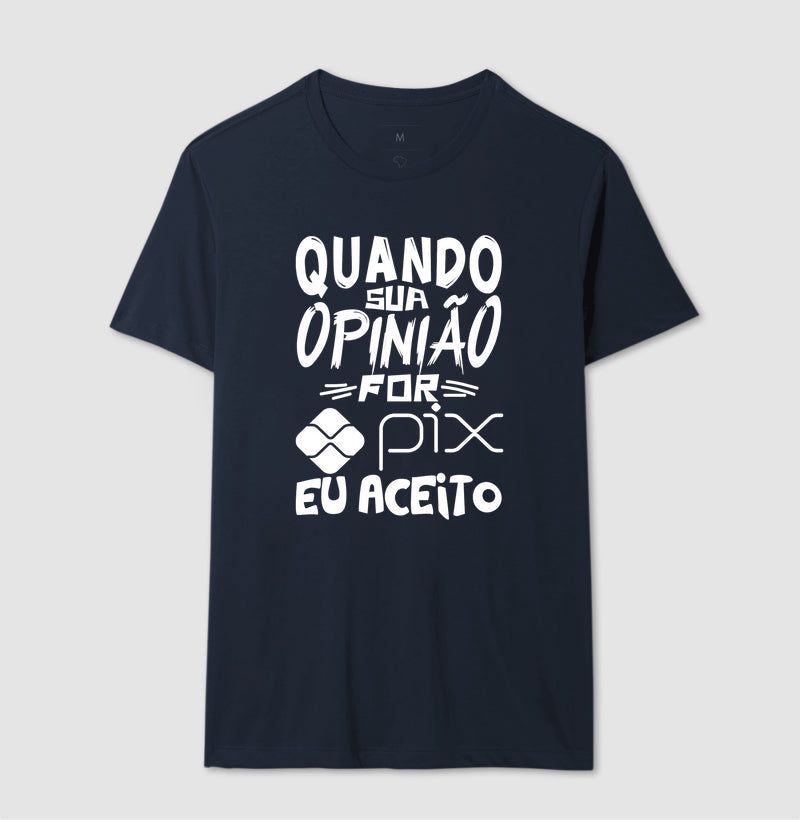 Camiseta do Pix