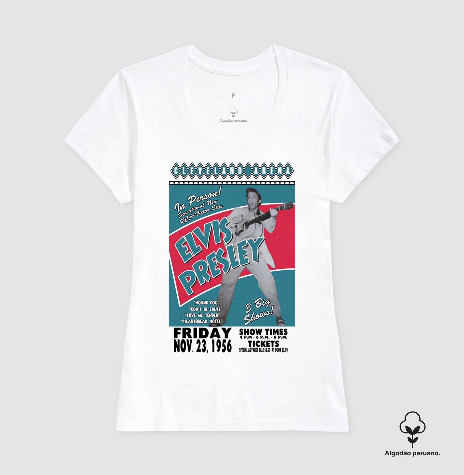 Camiseta do Elvis