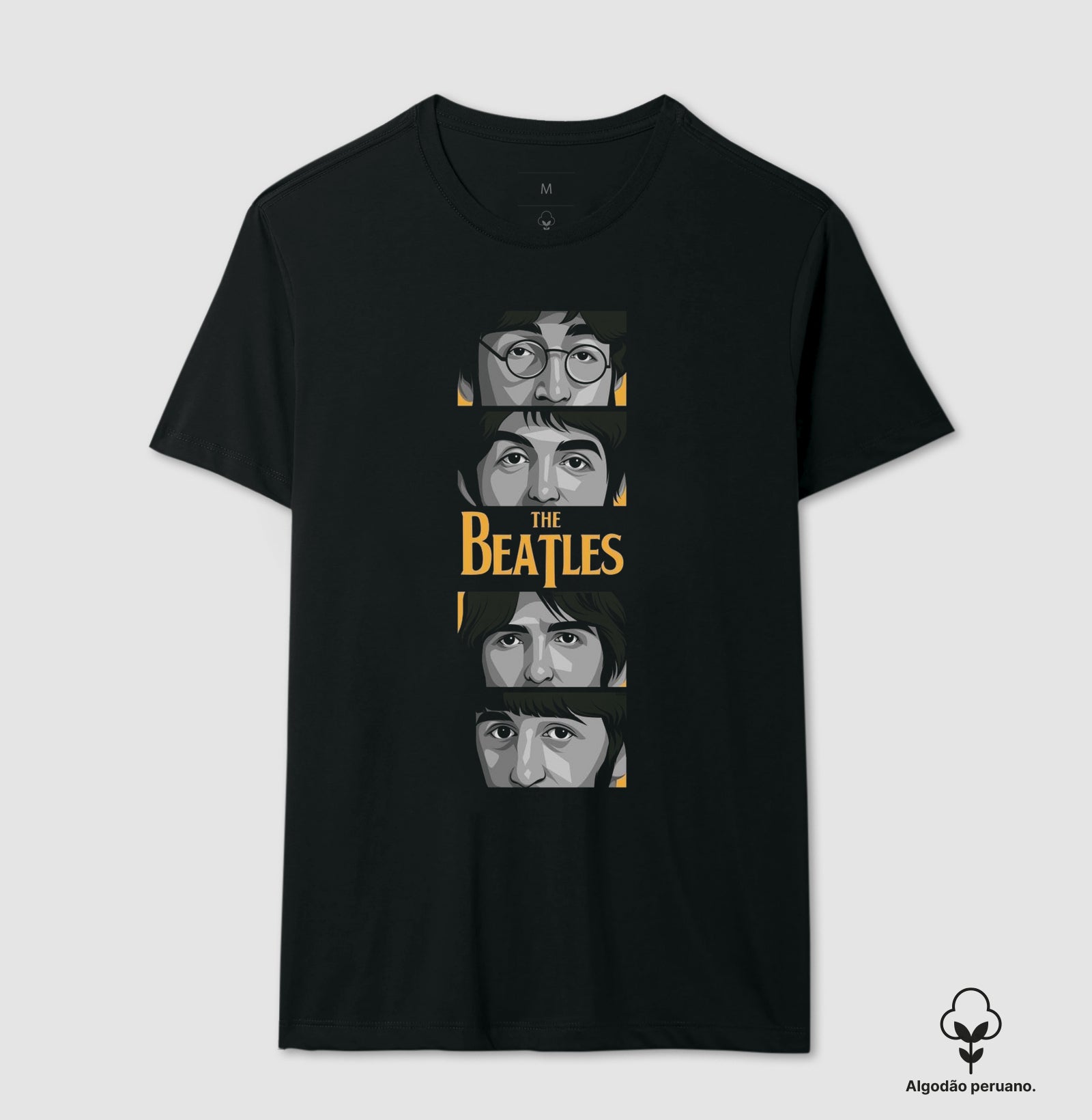 Camiseta dos Beatles