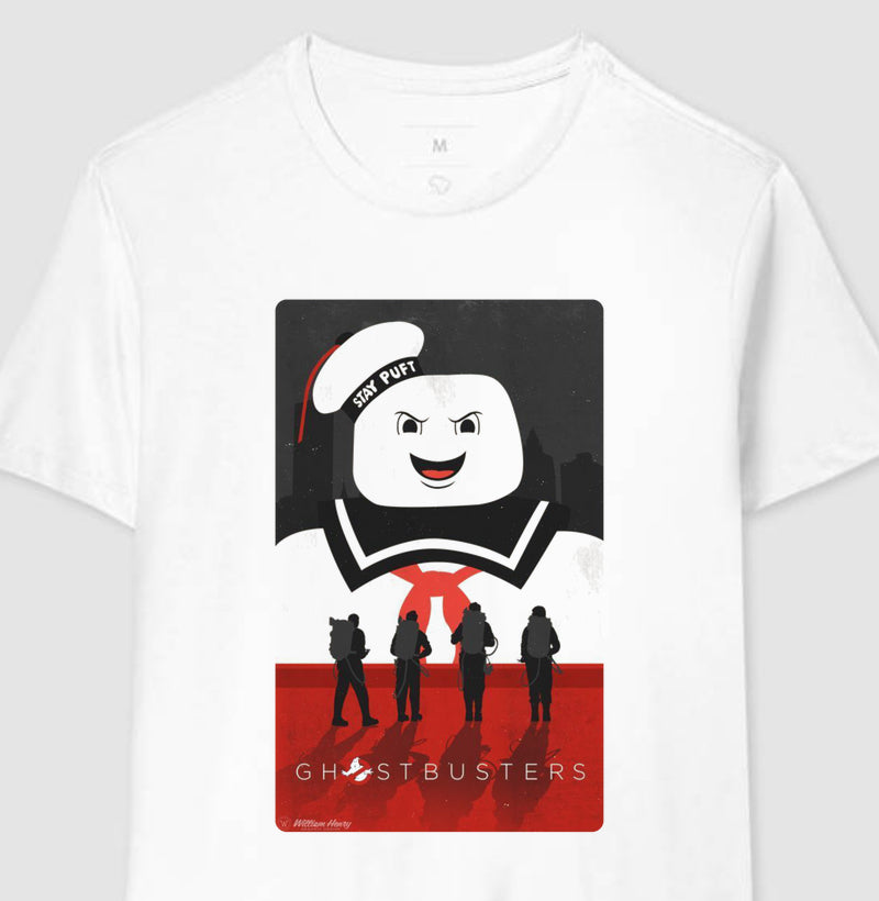 Camiseta Caça-Fantasmas