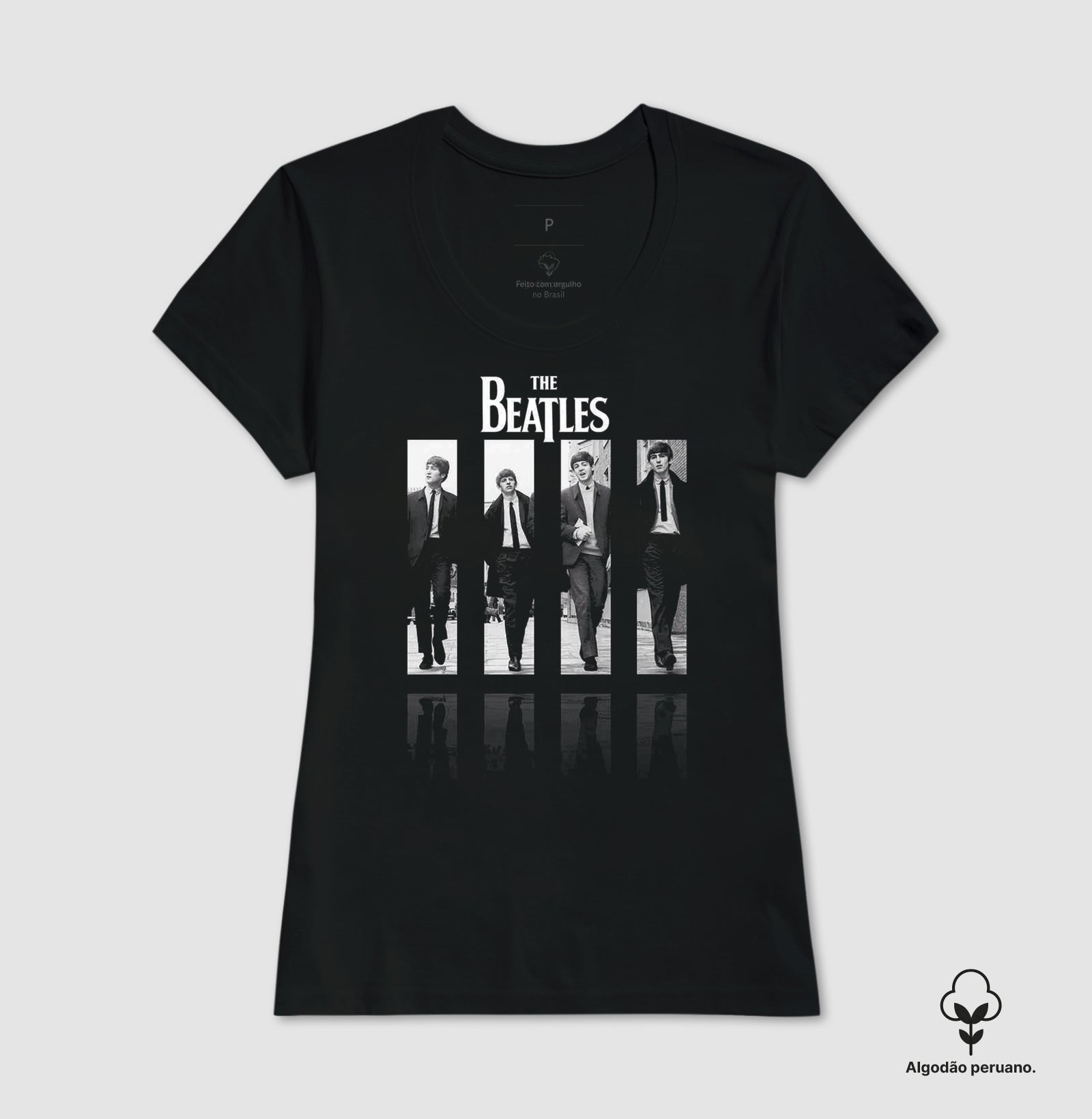 Camiseta dos Beatles