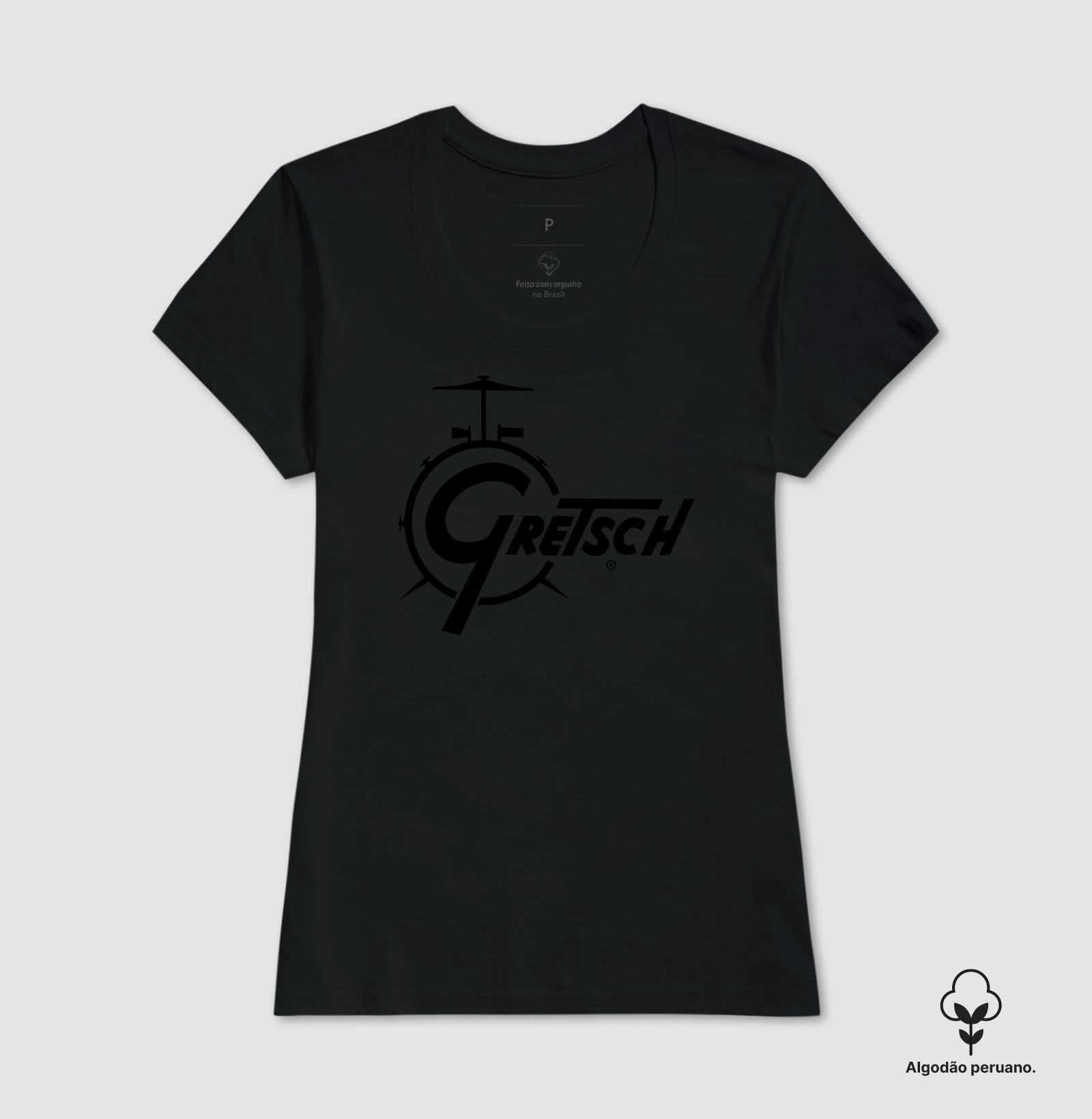 Camiseta das Bateras Gretsch