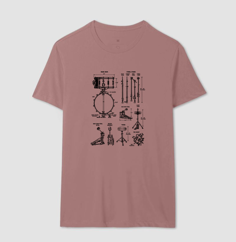 Camiseta do Baterista