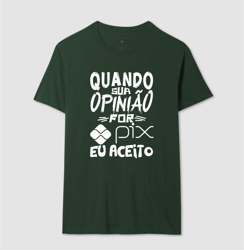 Camiseta do Pix