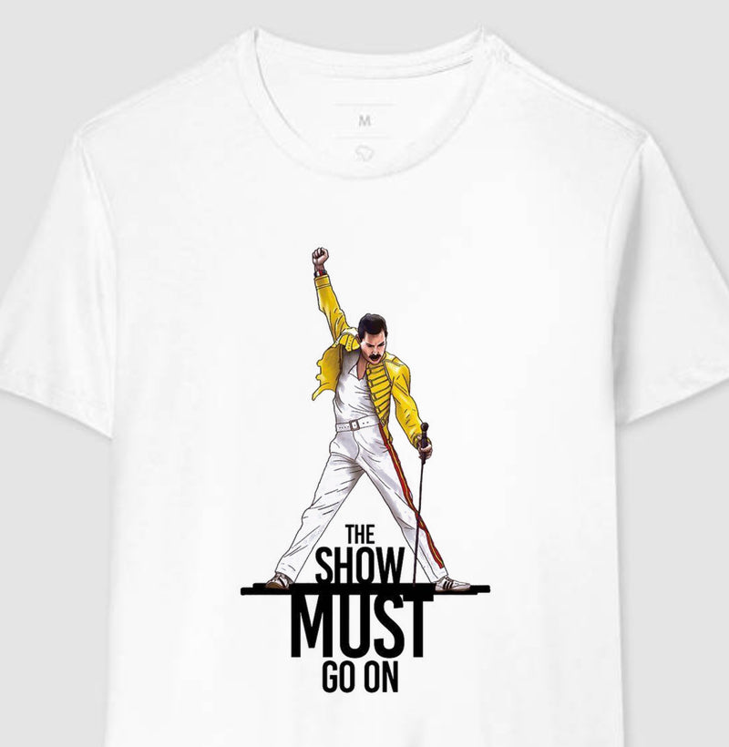 Camiseta Show Must Go On