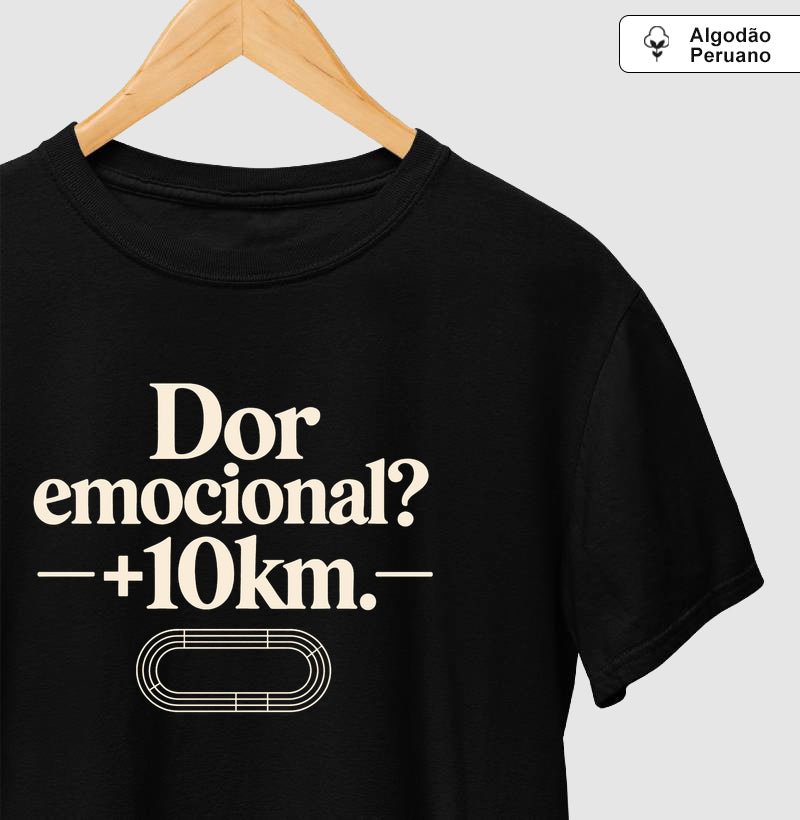 Camiseta de corrida - Dor emocional? +10km.