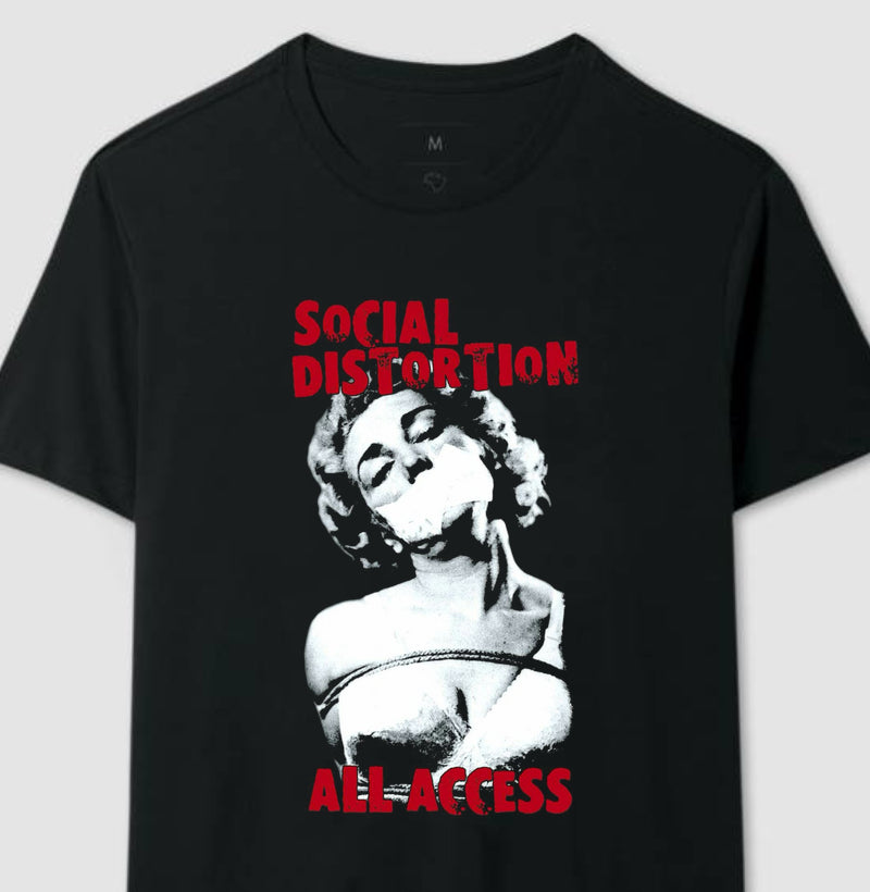 Camiseta do Social Distortion