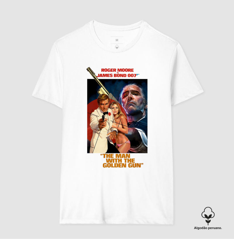 Camiseta 007 - Golden Gun