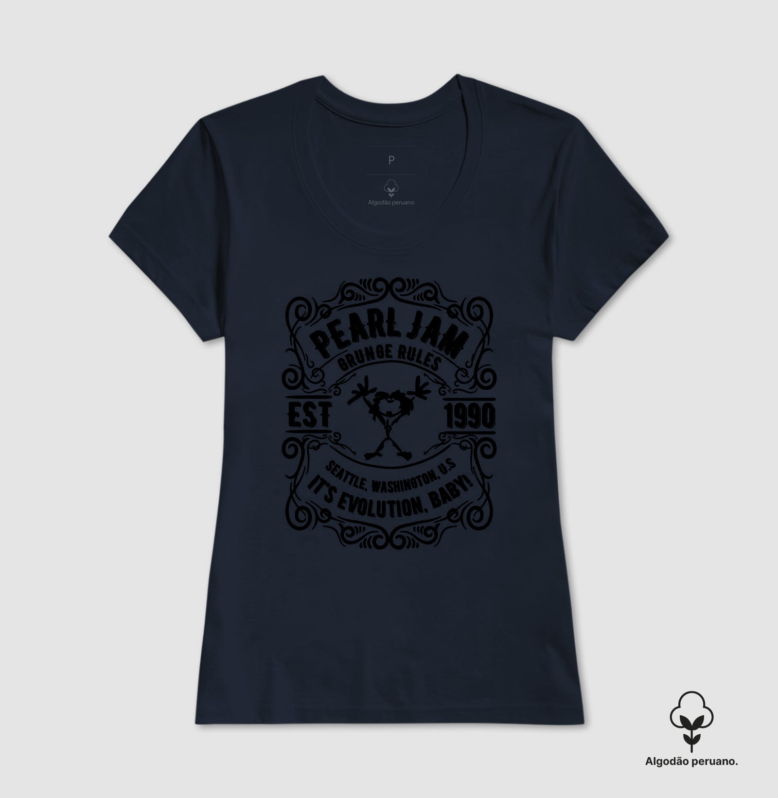 Camiseta do Pearl Jam