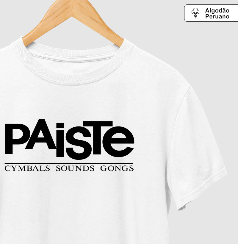 Camiseta da Paiste