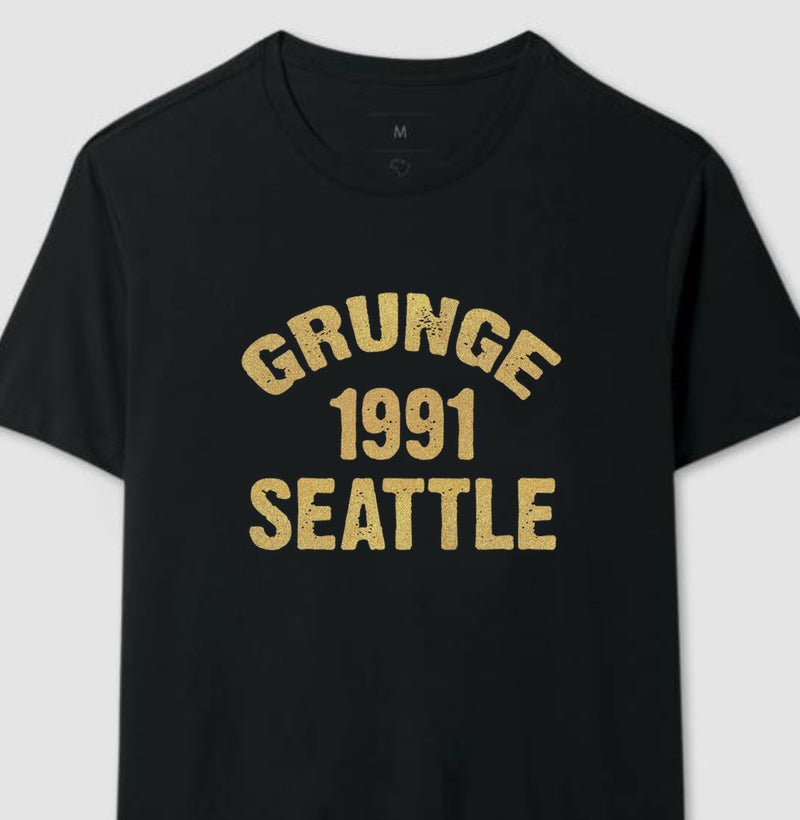 Camiseta do Grunge