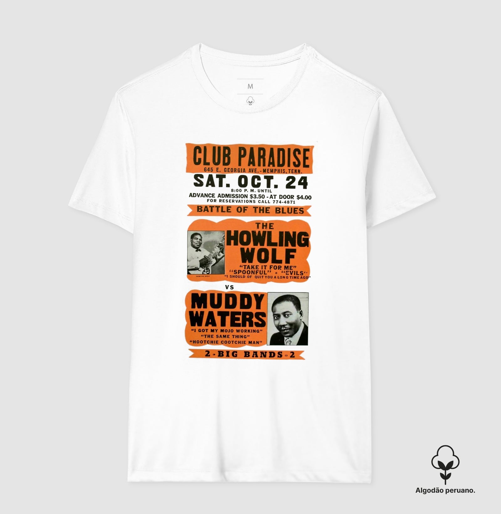 Camiseta do Blues