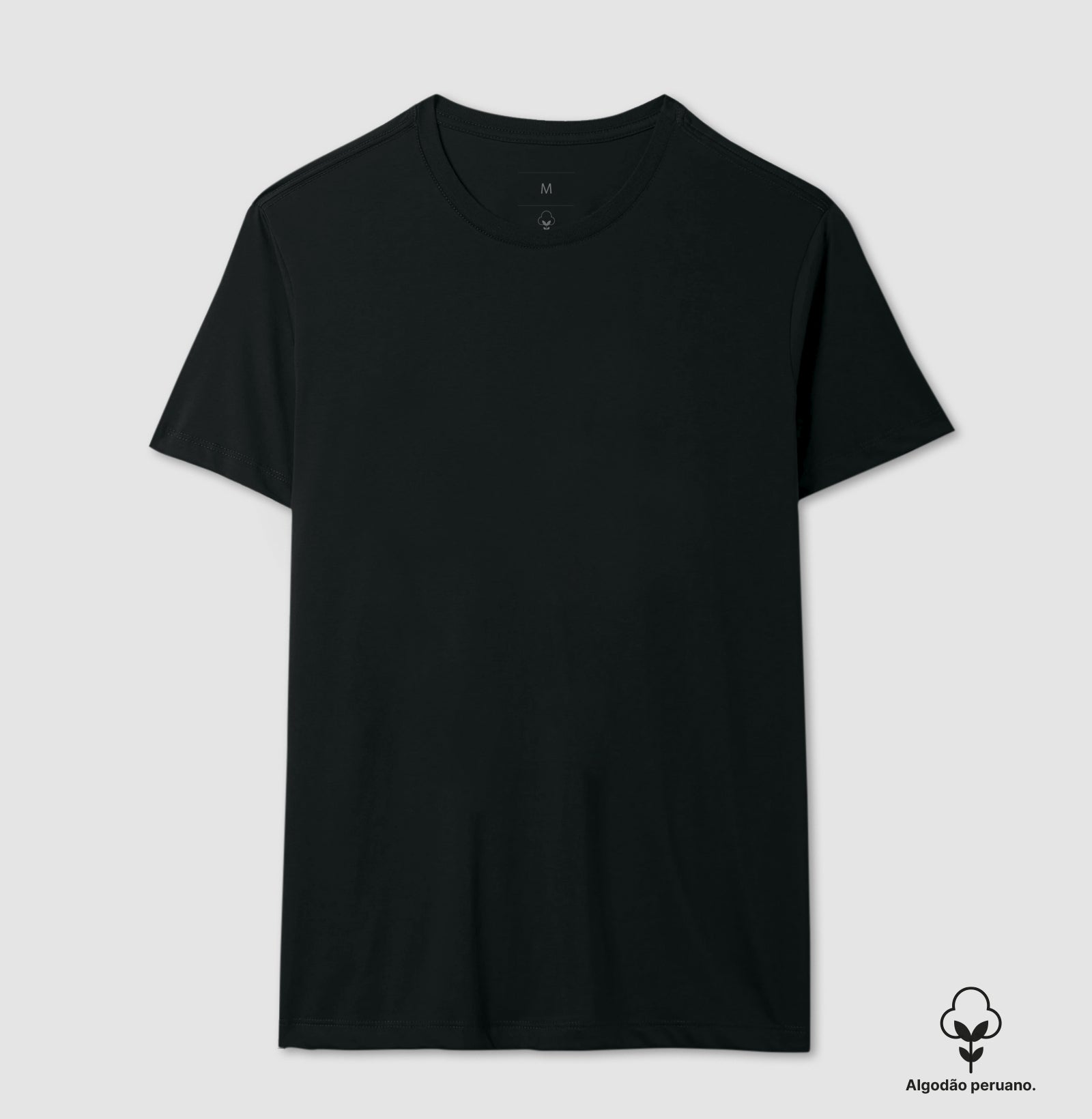 Camiseta sem estampa