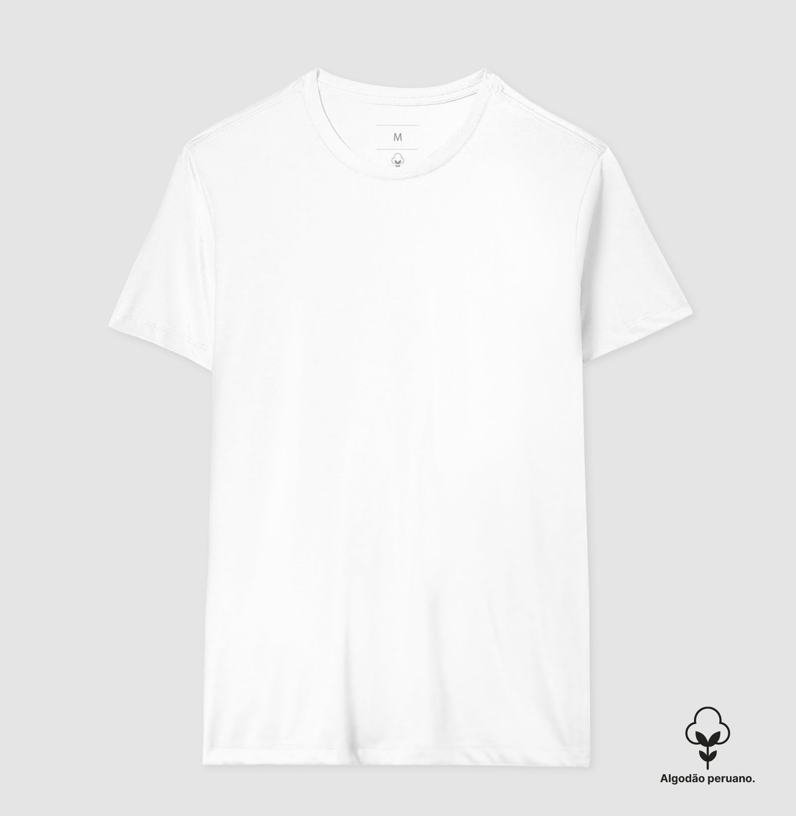 Camiseta sem estampa