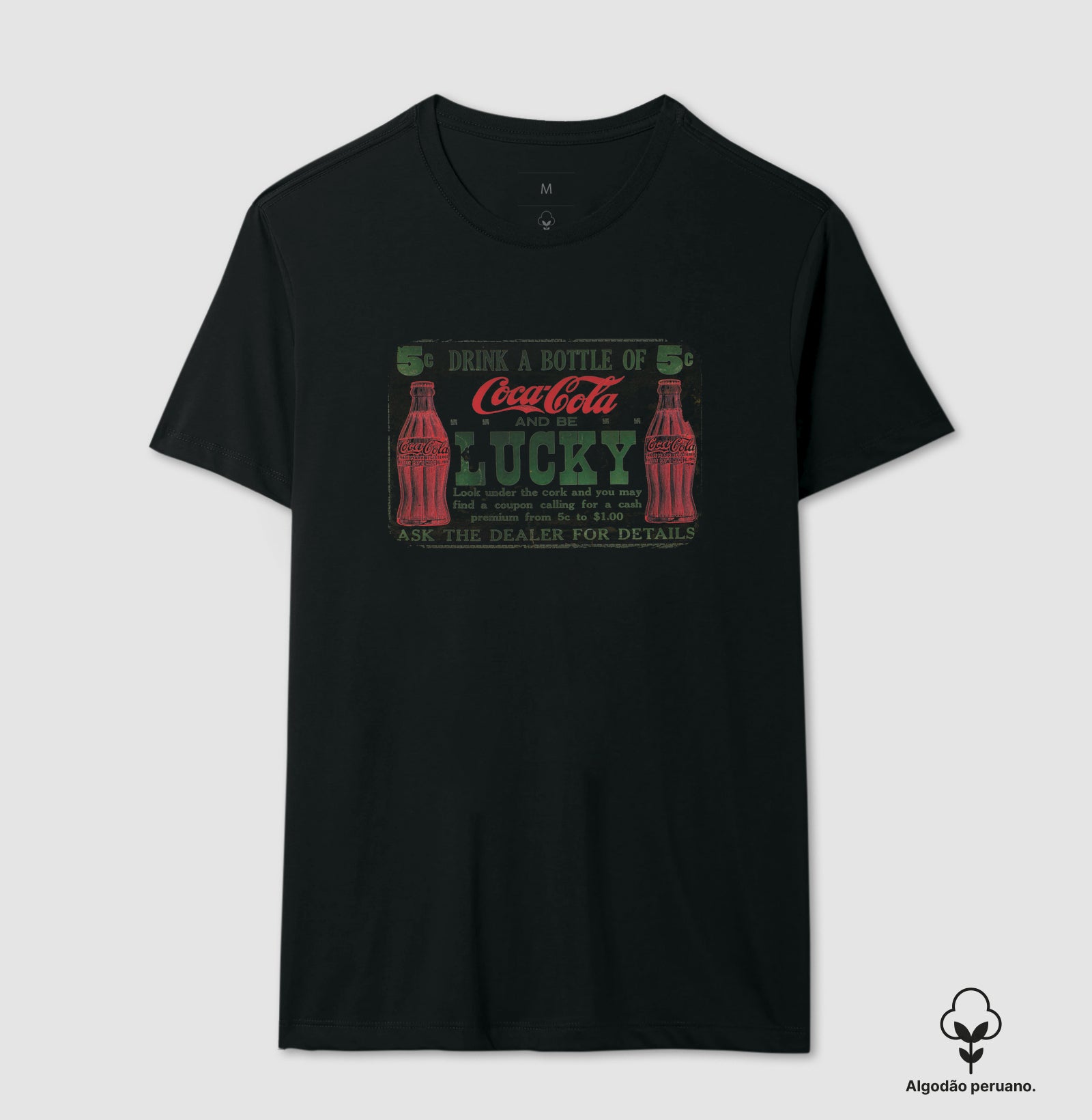 Camiseta da Coca a 5 cents