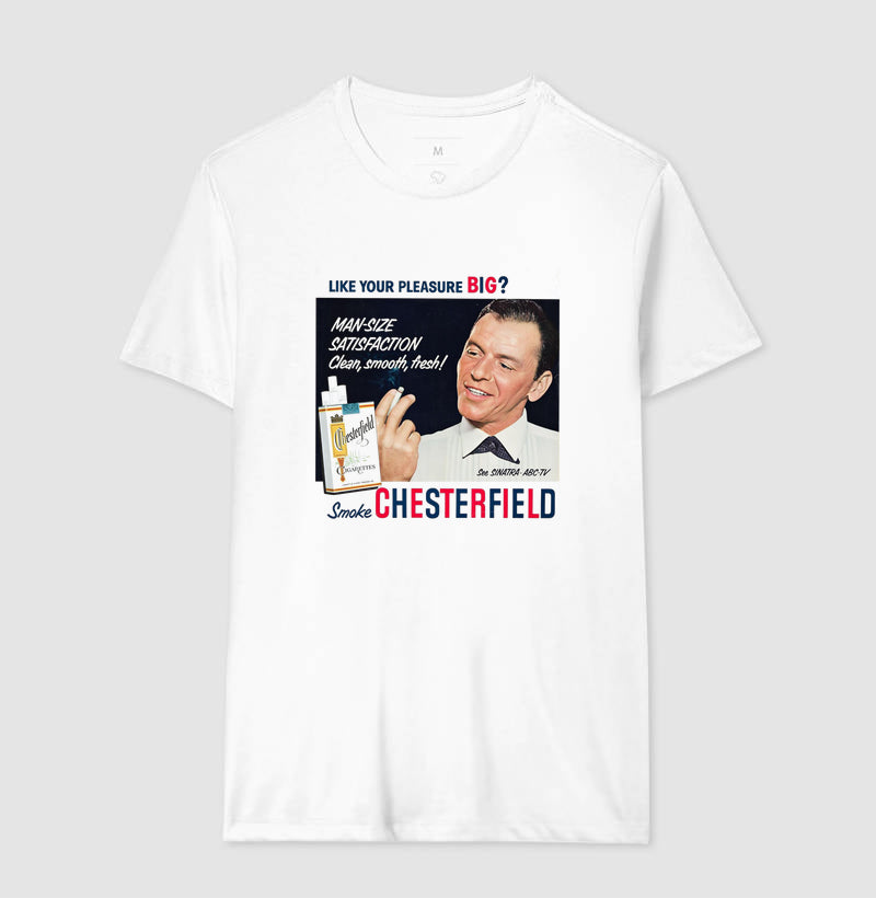 Camiseta Chesterfield e Frank Sinatra