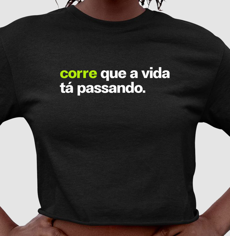 Cropped da Corrida