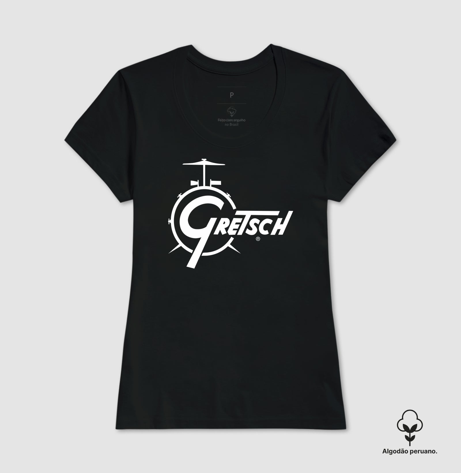 Camiseta das Bateras Gretsch