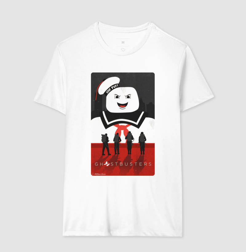 Camiseta Caça-Fantasmas