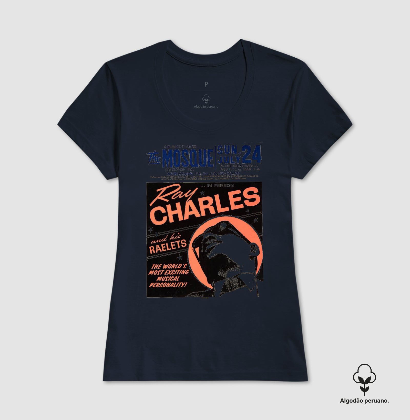 Camiseta Ray Charles