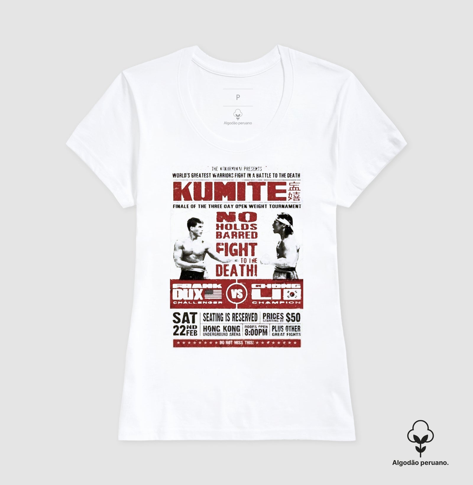 Camiseta Chong Li vs Frank Dux