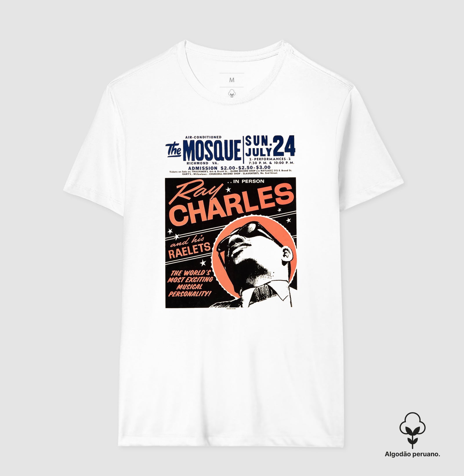 Camiseta Ray Charles