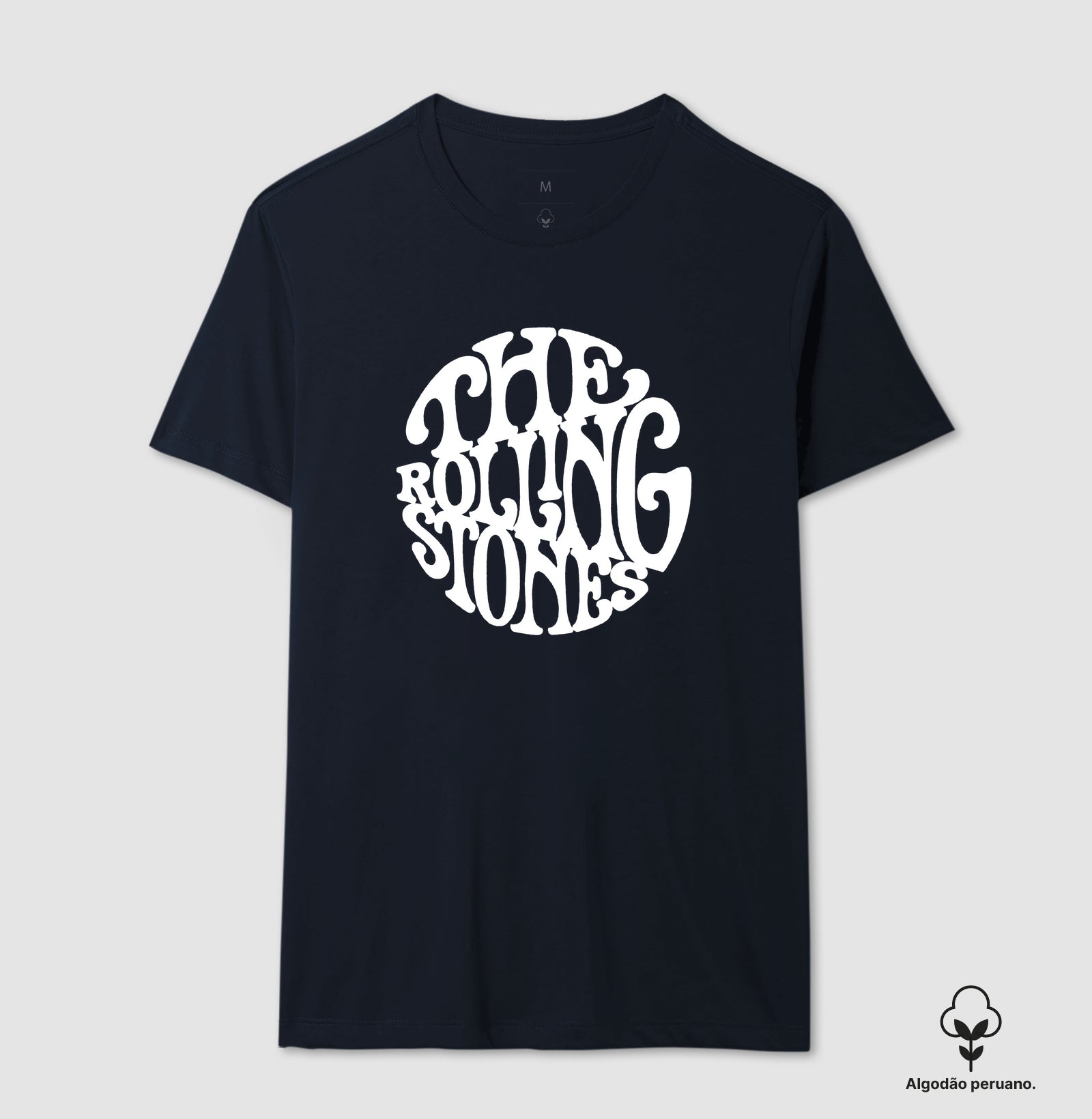 Camiseta dos Rolling Stones