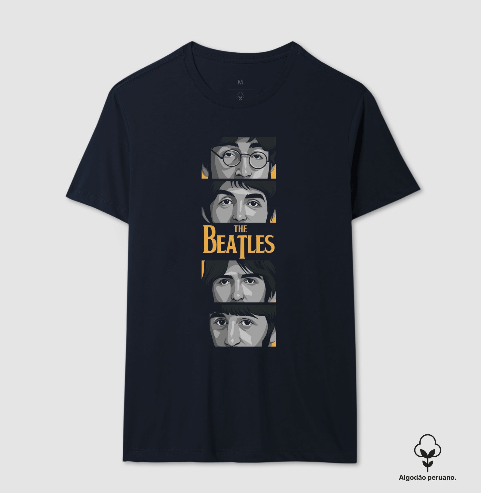 Camiseta dos Beatles