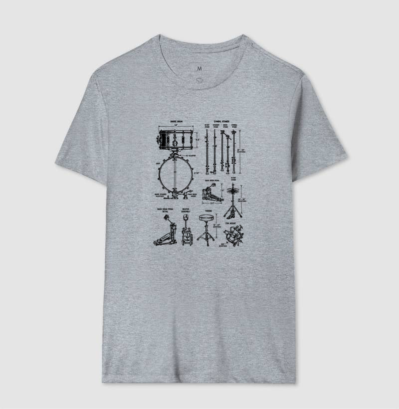 Camiseta do Baterista