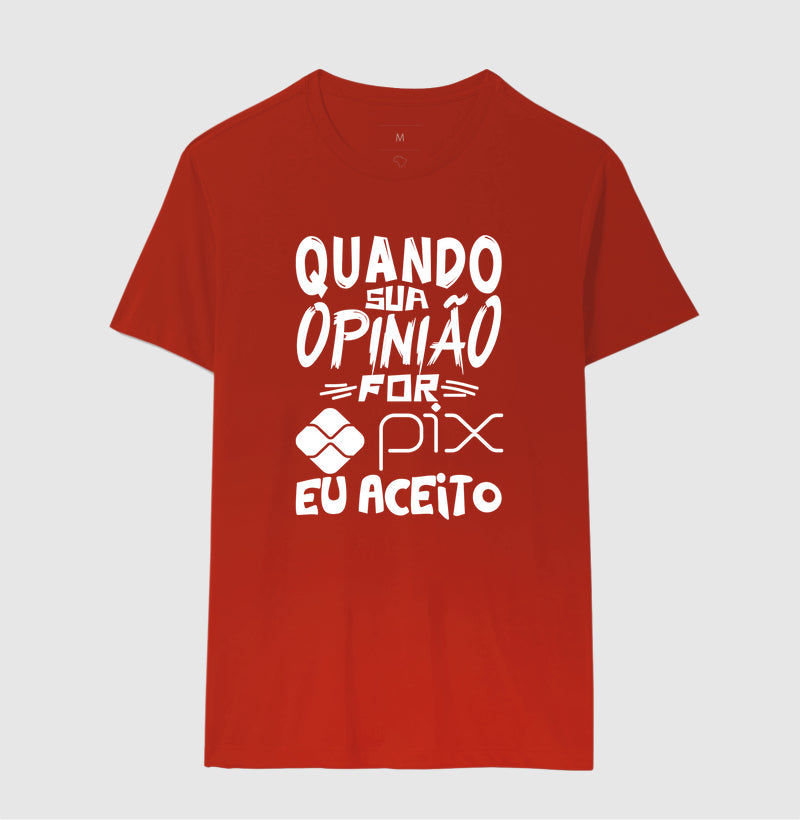 Camiseta do Pix
