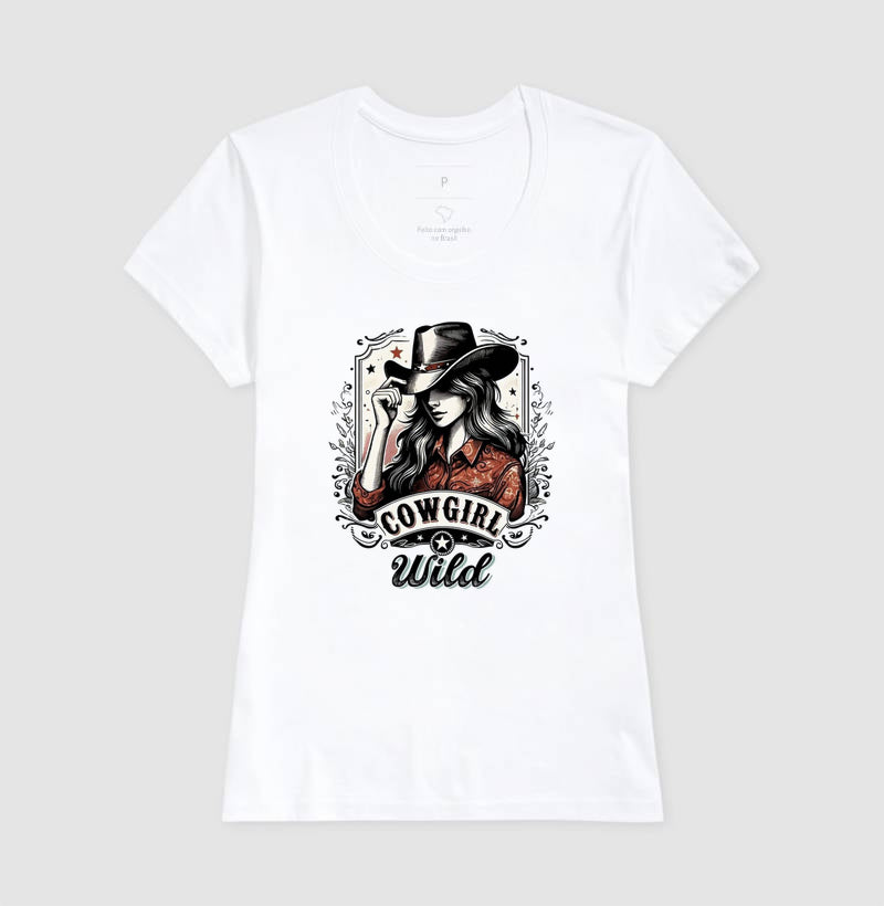 Camiseta da Cowgirl