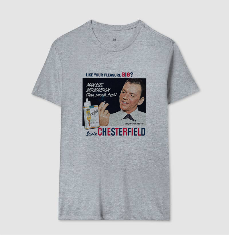 Camiseta Chesterfield e Frank Sinatra