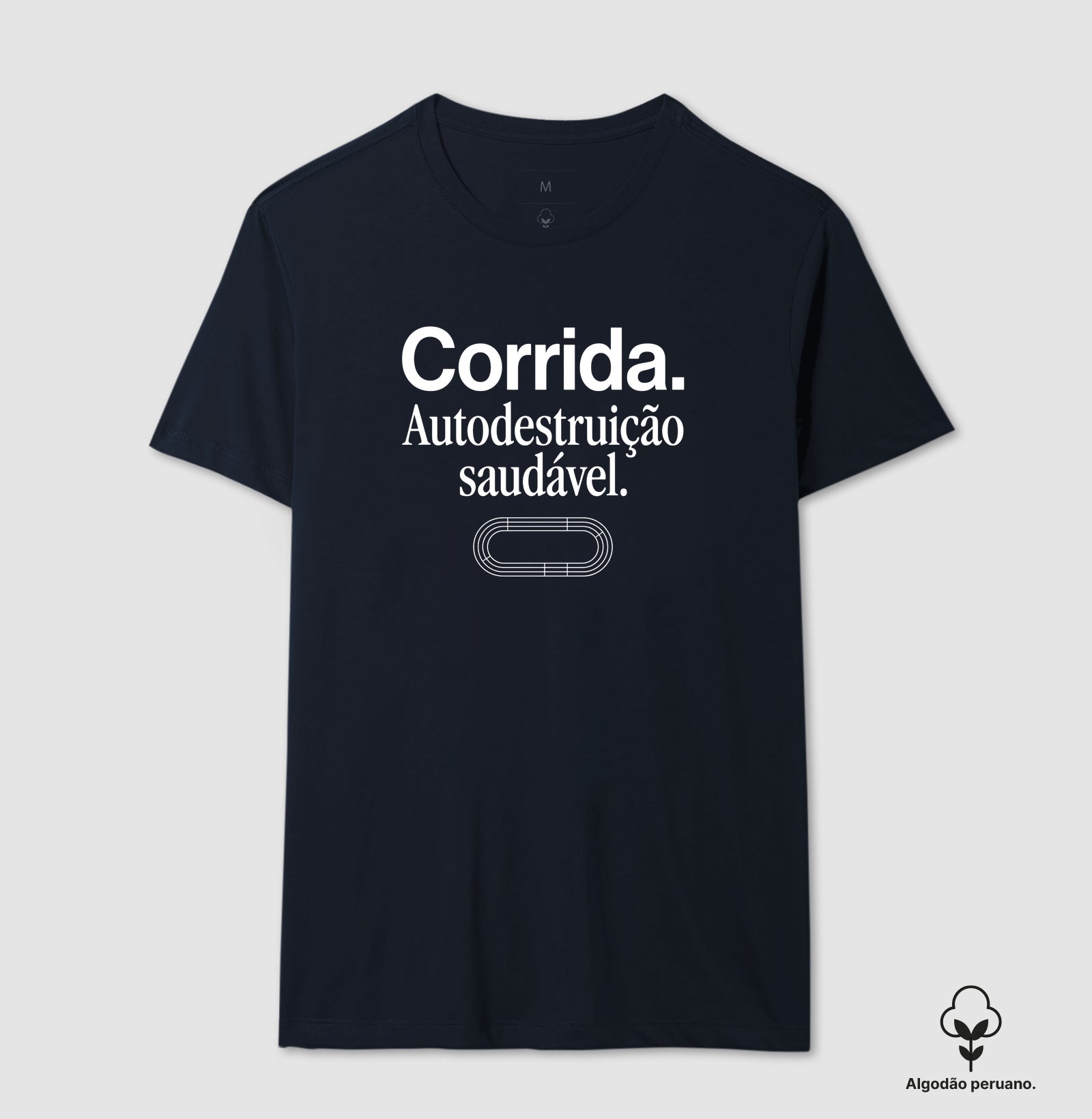 Camiseta de corrida - Autodestruição saudável