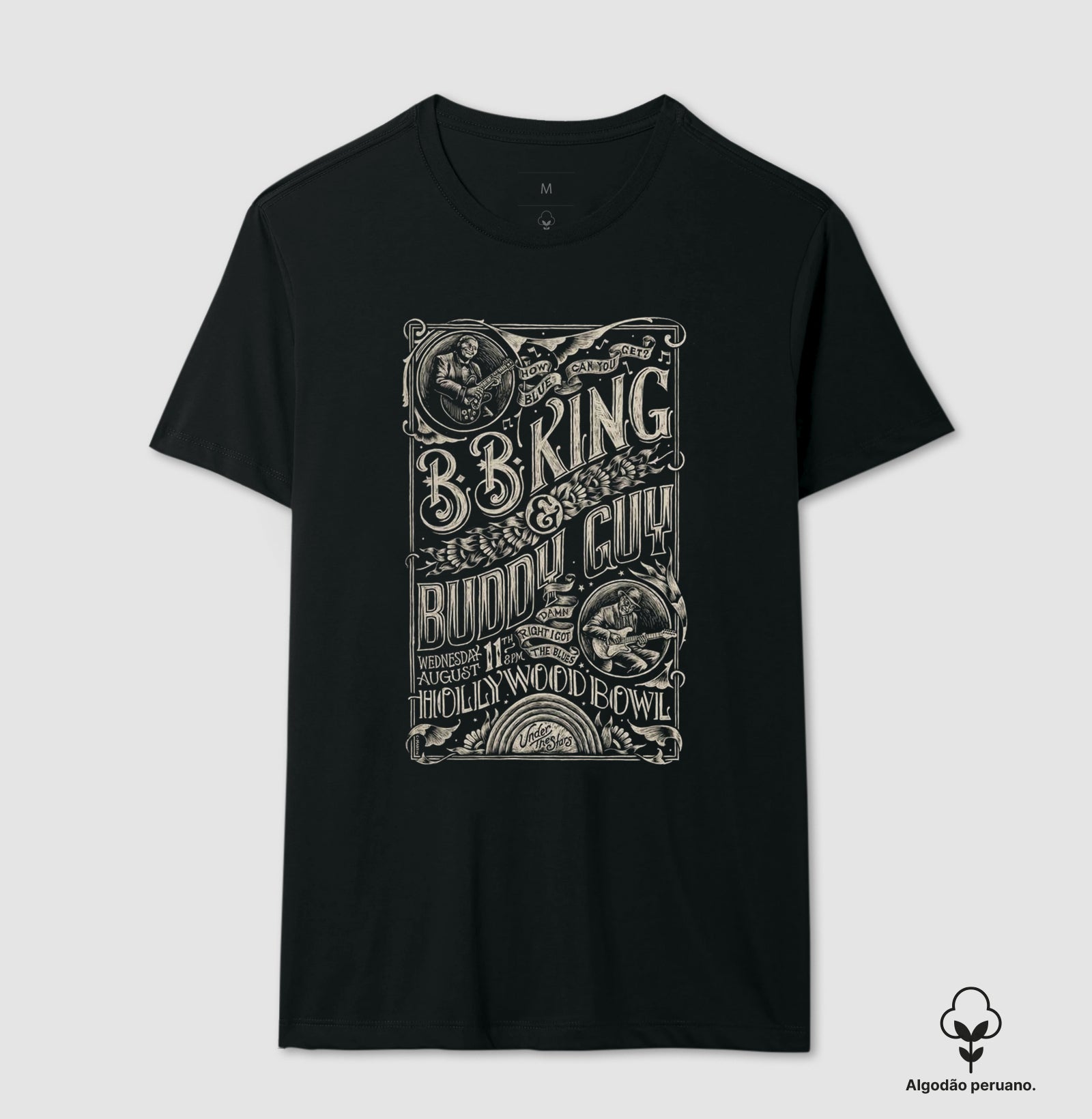 Camiseta Eu amo Blues!