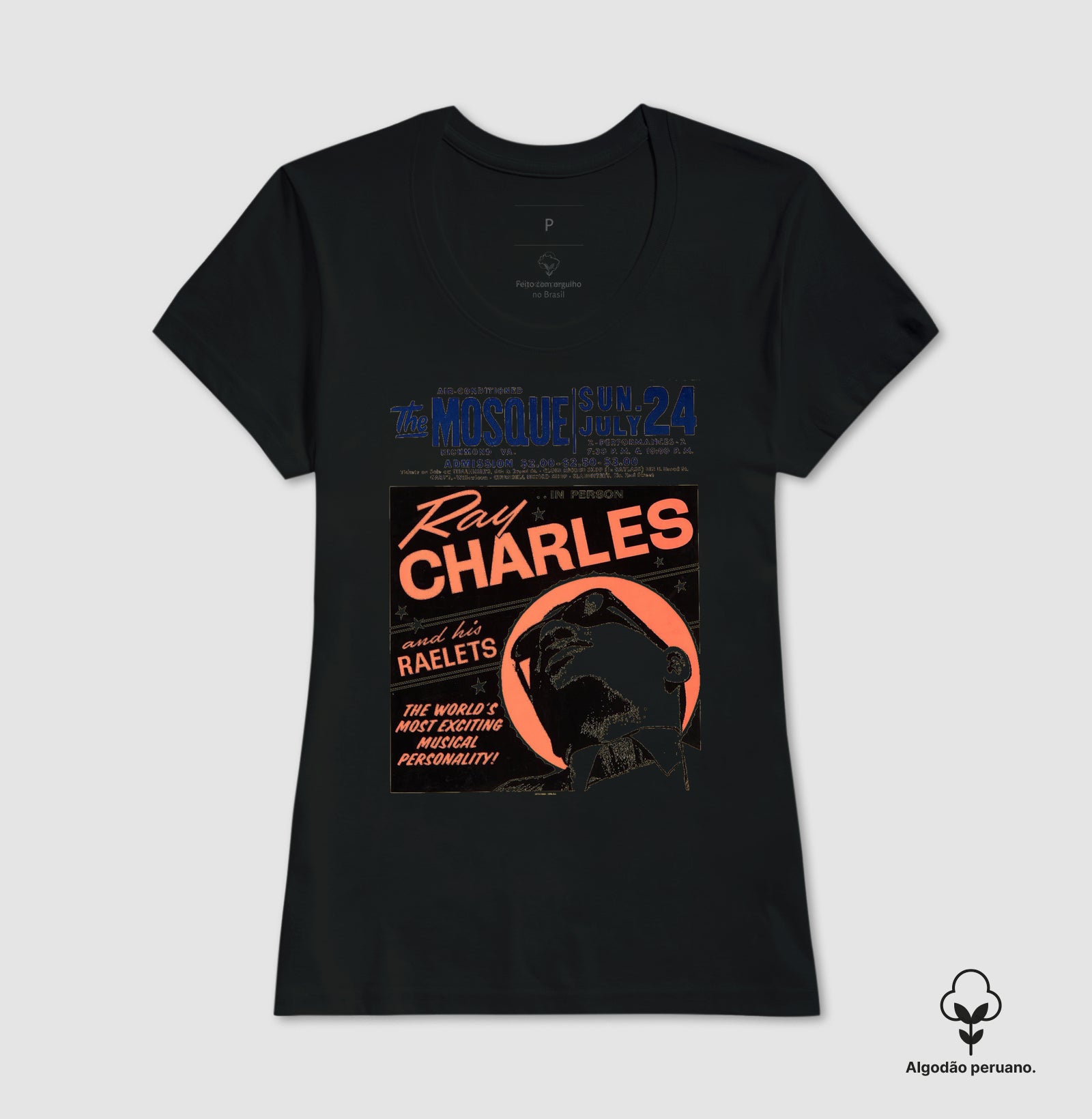 Camiseta Ray Charles