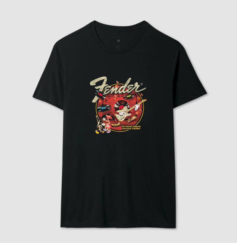 Camiseta Fender Recording Machine