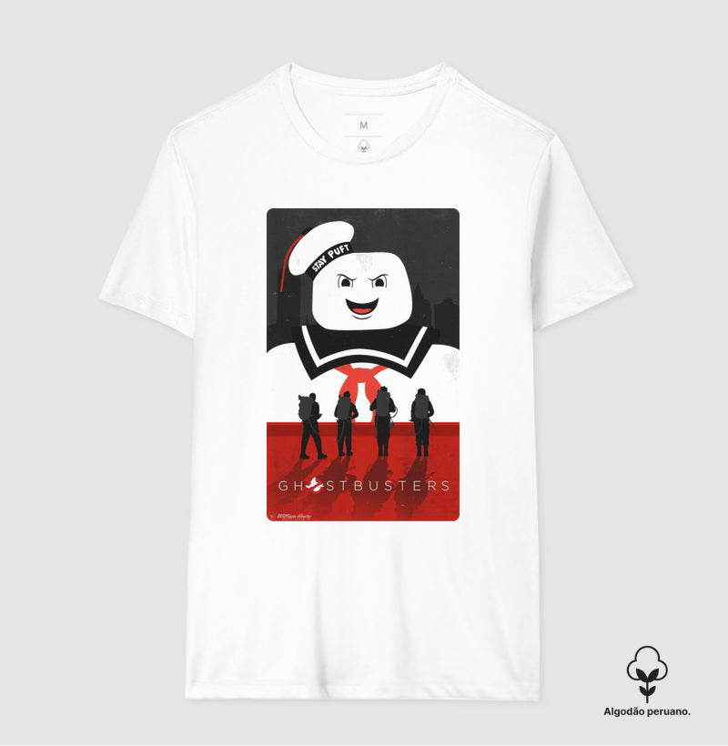 Camiseta Caça-Fantasmas