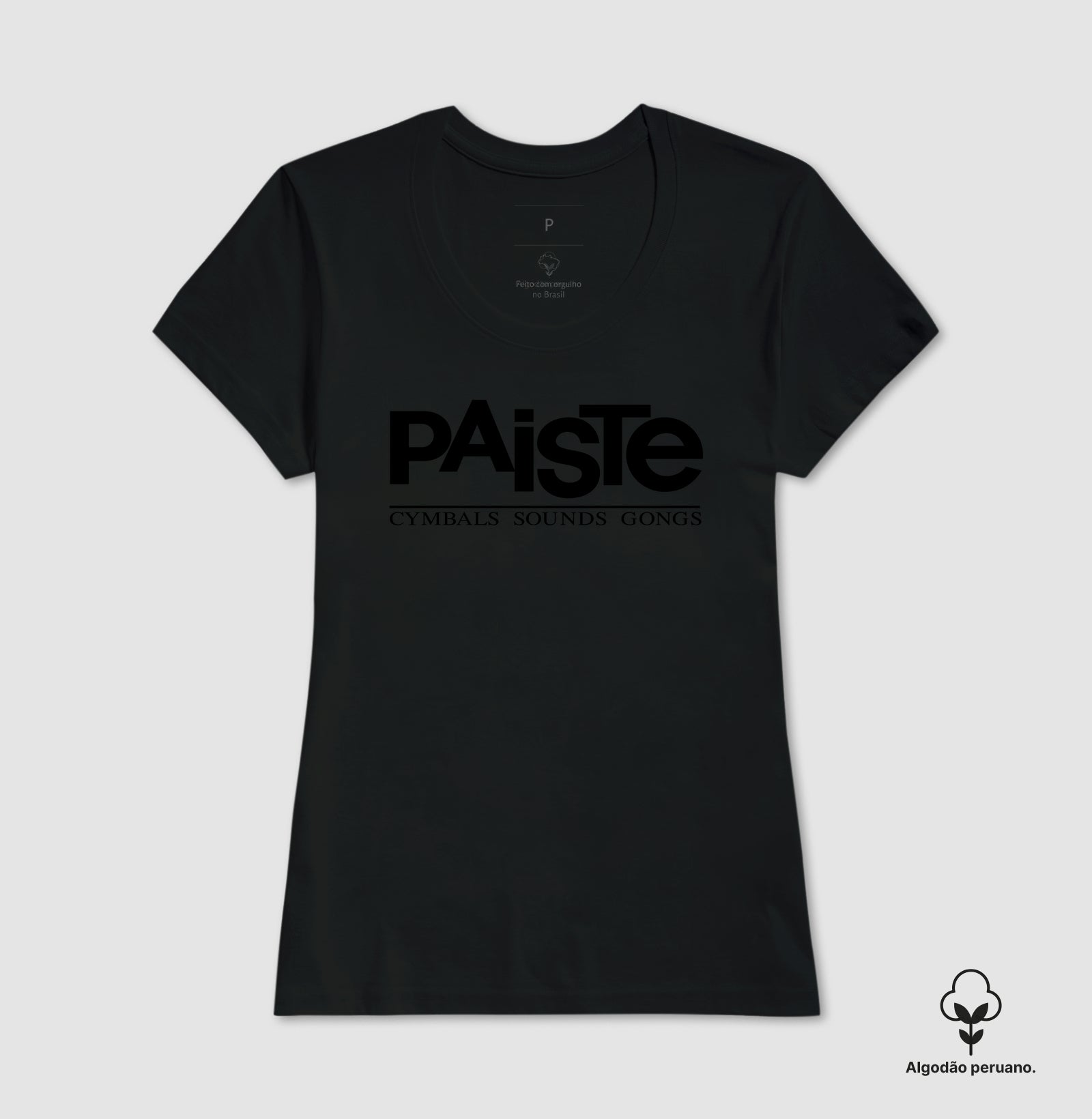 Camiseta da Paiste