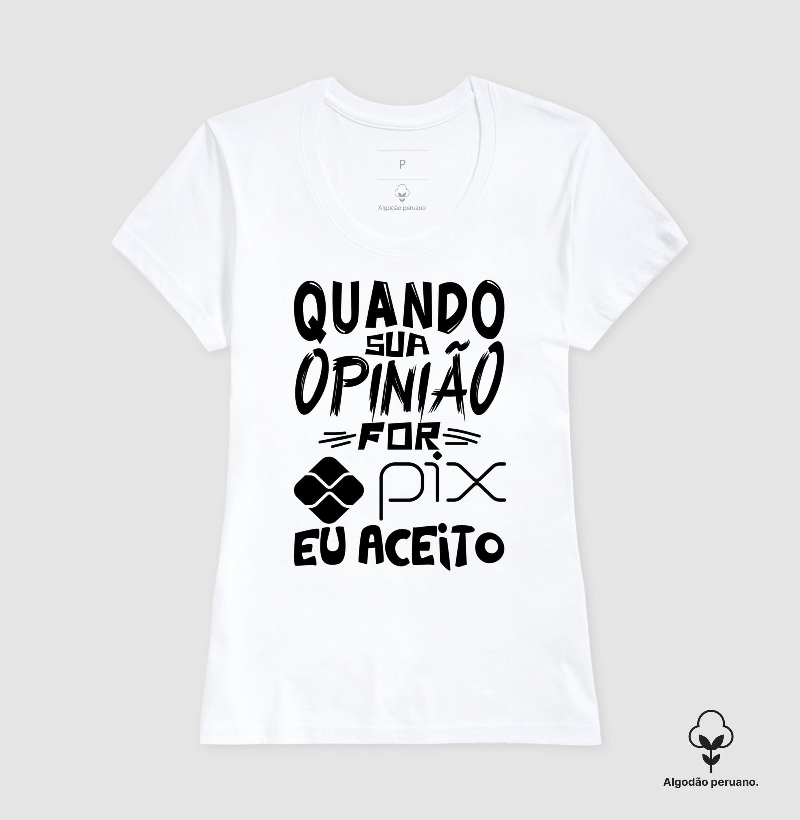 Camiseta do PIX