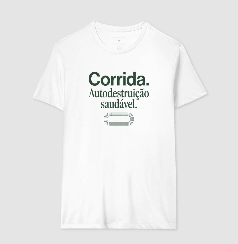 Camiseta de corrida - Autodestruição Saudável