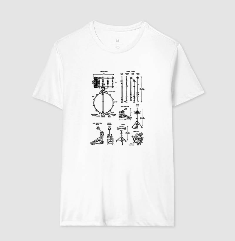 Camiseta do Baterista