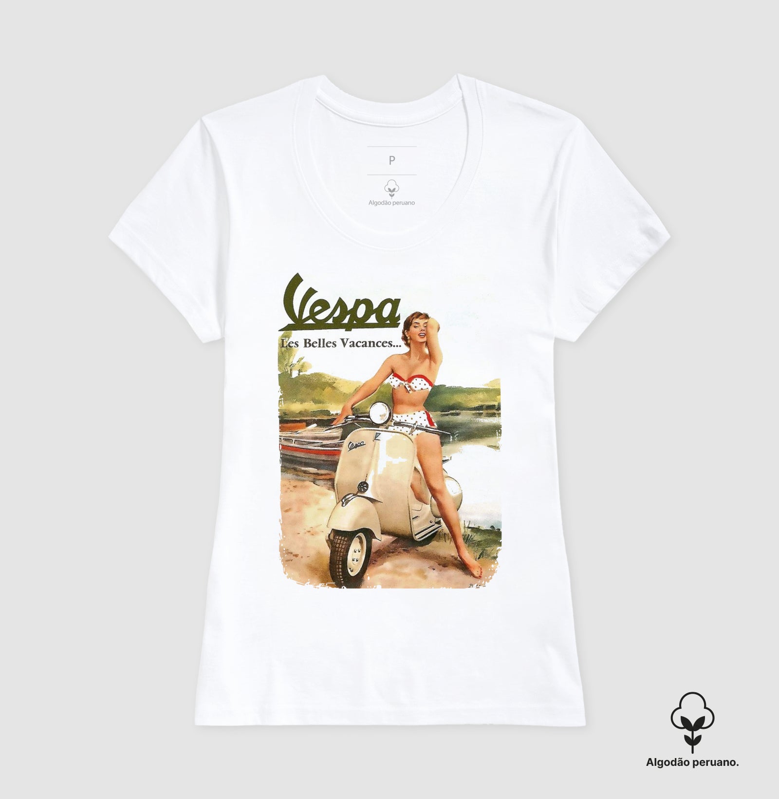 Camiseta da Vespa