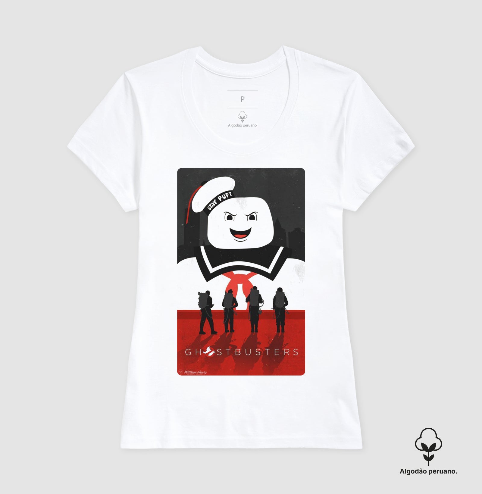 Camiseta Caça-Fantasmas