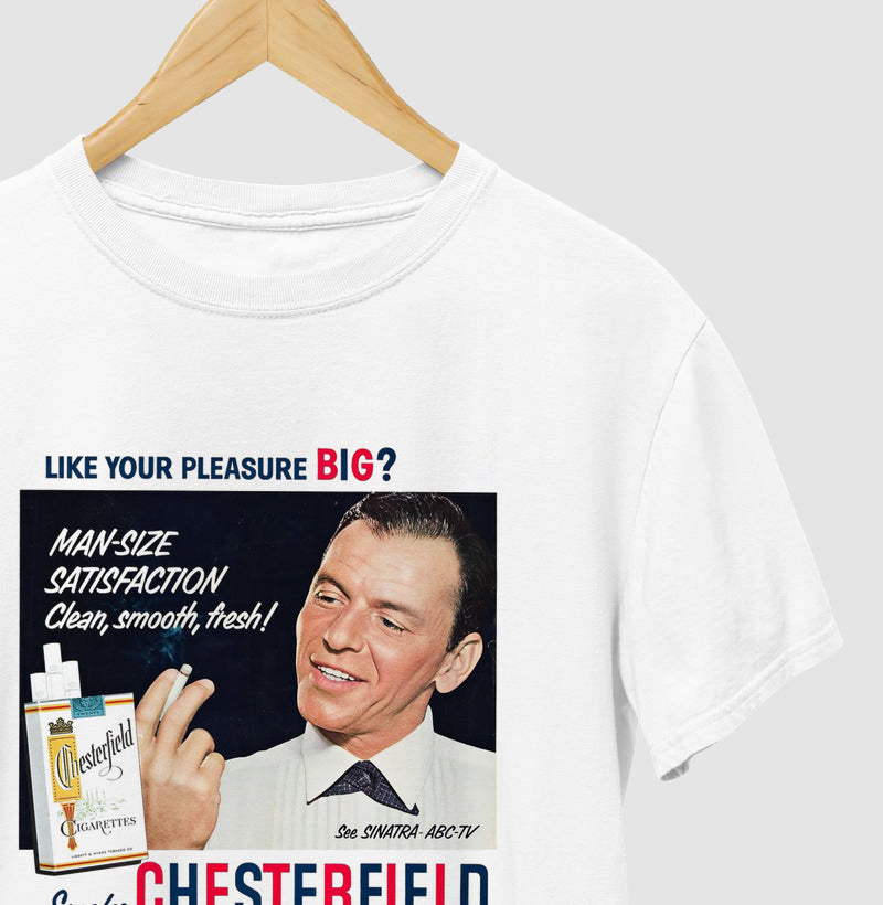 Camiseta Chesterfield e Frank Sinatra